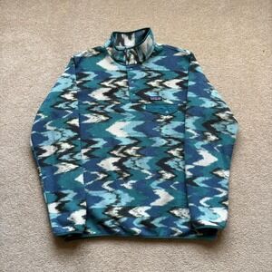 Patagonia Sweater Women’s Extra Large Synchilla Snap-T Fleece Pullover STY24555